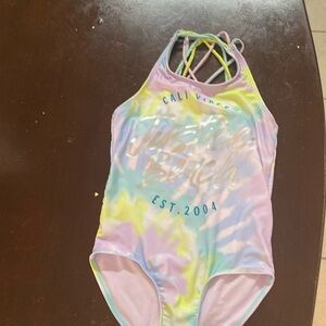 Justice One Piece Swimming Suit Size L (12/14)